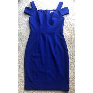 NWOT Eliza J: Cold Shoulder Sheath Cocktail Dress